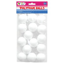 POLYFOAM BALLS 3.8CM 15PC