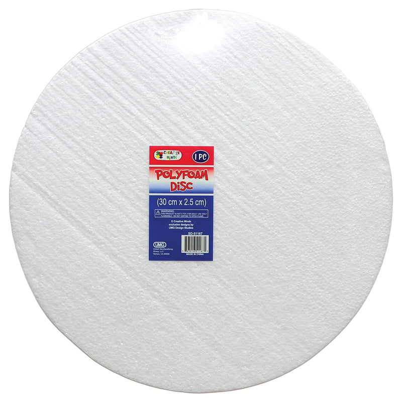 POLYFOAM DISC 30CMx2.5CM 1PC