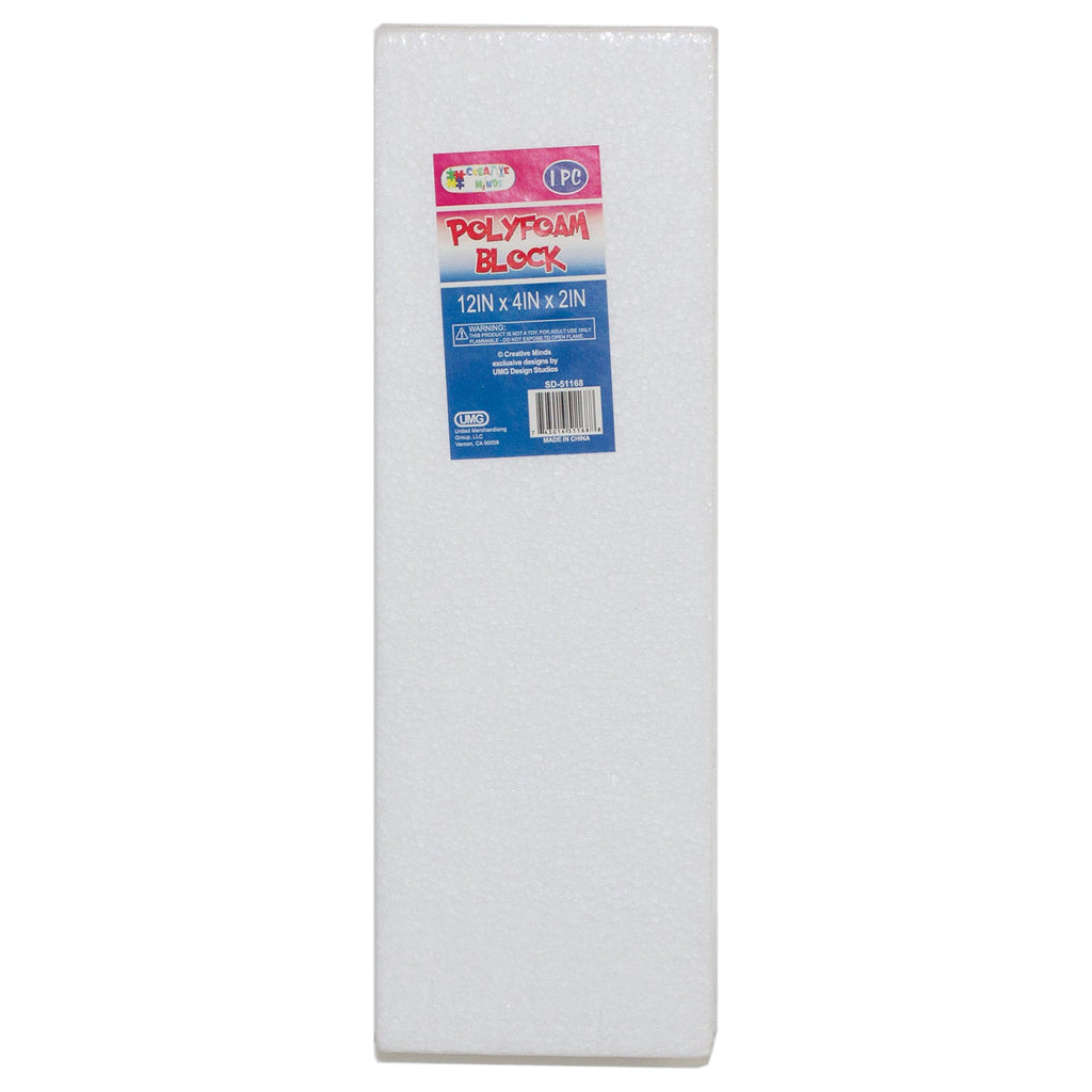 POLYFOAM BLOCK 12INx4INx2IN – UMGLA