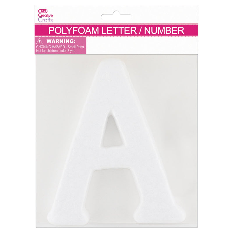 POLYFOAM LETTER 6IN "A"