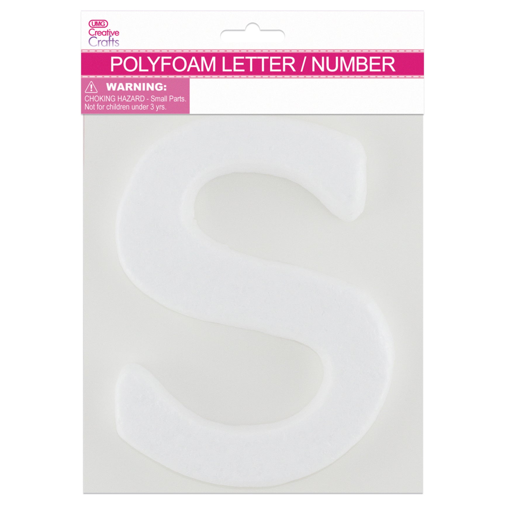 POLYFOAM LETTER 6IN "S"