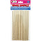 WOOD CRAFT DOWELS (NAT) 15.2CMx0.4CM 60PC