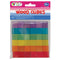 WOOD CRAFT CUBES (COL) 1.5CM 36PC
