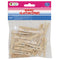 WOOD CRAFT CLOTHESPINS (NAT) 4.7CM 24PC