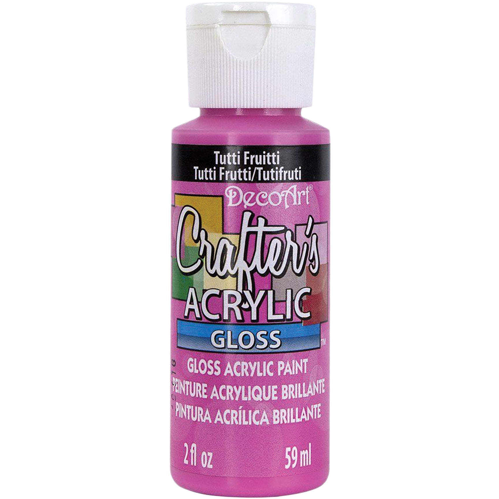 ACRYLIC GLOSS PAINT TUTTI FRUITTI 2OZ