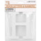 H WOOD LETTER 11x1.2CM (WHITE)