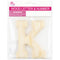 K WOOD LETTER BEVEL CUT (NATURAL) 11x1.2CM