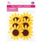 SUNFLOWER; FELT 8CM 6PC