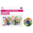 BEADS ACRYLIC 10MM 100PC