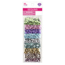 SEQUIN 6MM 9COL 27G LIGHT MIX