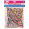 POLYFOAM BEADS RAINBOW 3-4MM 10 GRAMMS