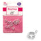 RING CLASP 7MM 12PC SILVER