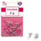 CRIMP BEADS 3MM 75PC SILVER