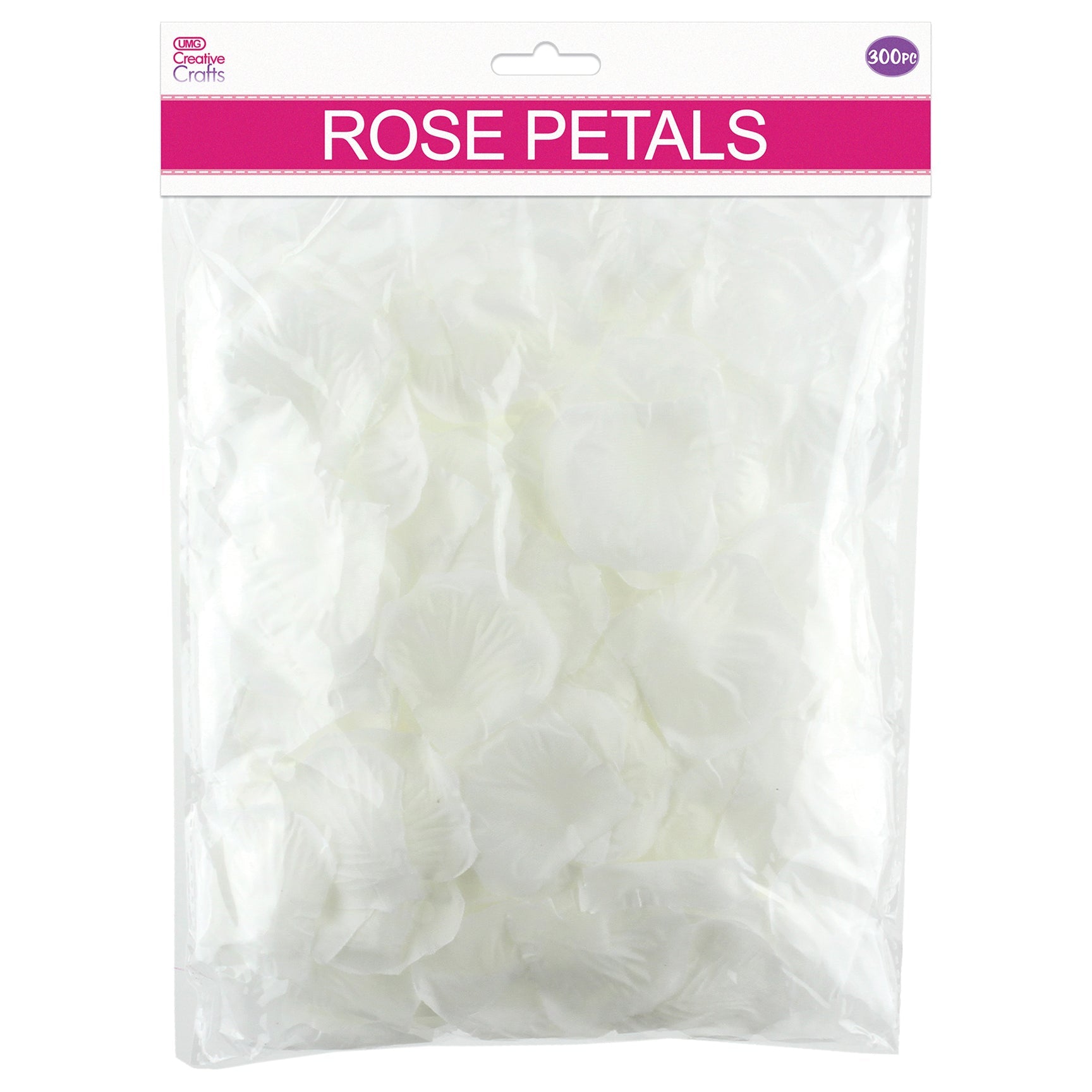 ROSE PETALS 300 CT; WHITE