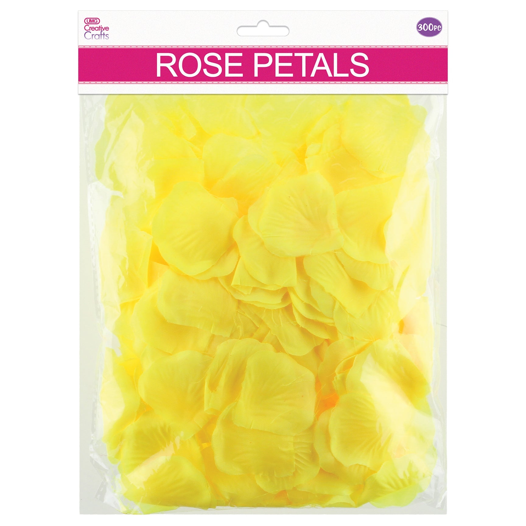 ROSE PETALS 300 CT; YELLOW