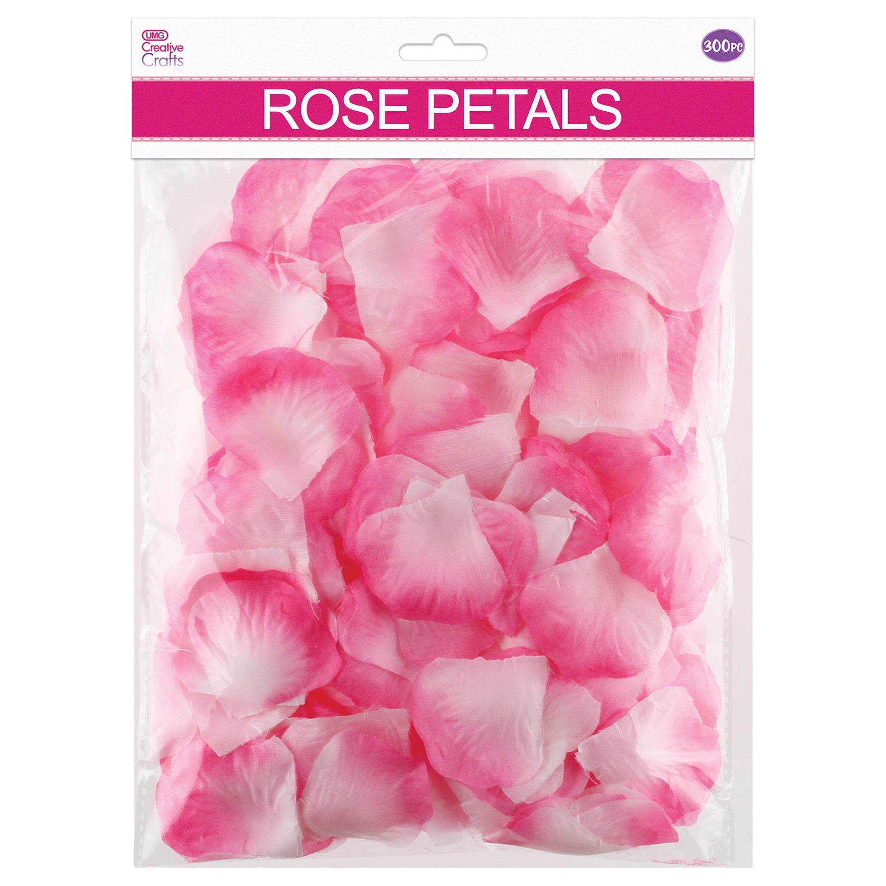 ROSE PETALS 300 CT; PINK 2TONE