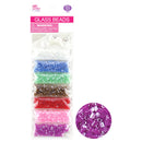 GLASS BEADS 2-CUT 11/0 LUMINOUS W/ CORD