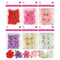 FLOWER CRAFT CARNATION; SATIN 9PC 3CM