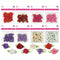 FLOWER CRAFT ROSE; 24PC 1.5CM