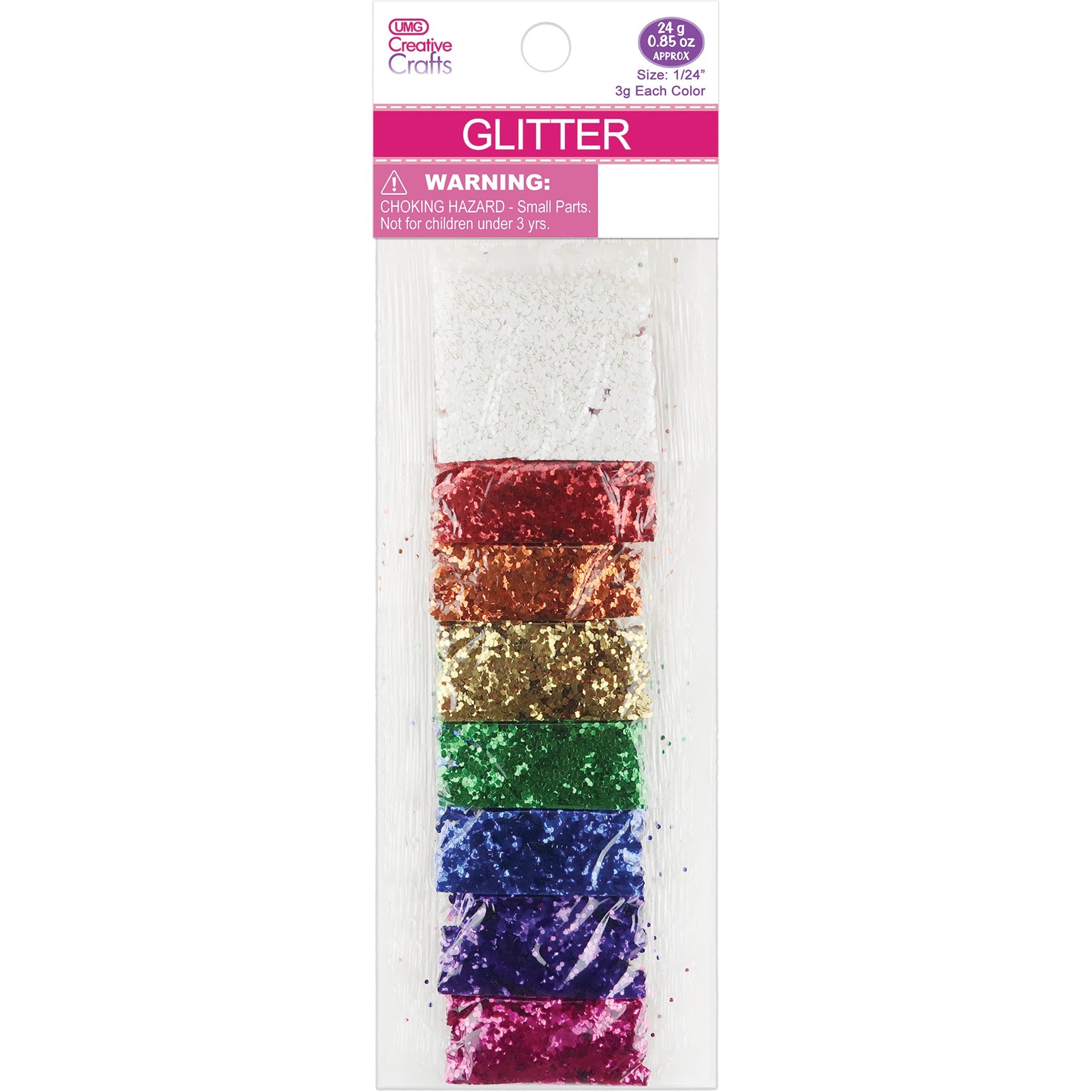 GLITTER MIX STANDARD 1/24" 24G