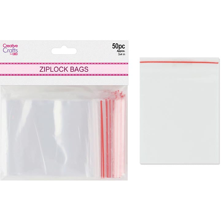 ZIP LOCK POLYBAGS 3"X 4" 50PCS/PK