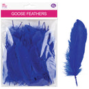 GOOSE FEATHERS 3"-5"-12G ROYAL BLUE