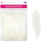 GOOSE FEATHERS 3"-5"-12G WHITE