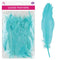 GOOSE FEATHERS 5"-7" 9G  LIGHT BLUE