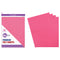 FELT SHEET 4PC 9"X12" HOT PINK 160GSM