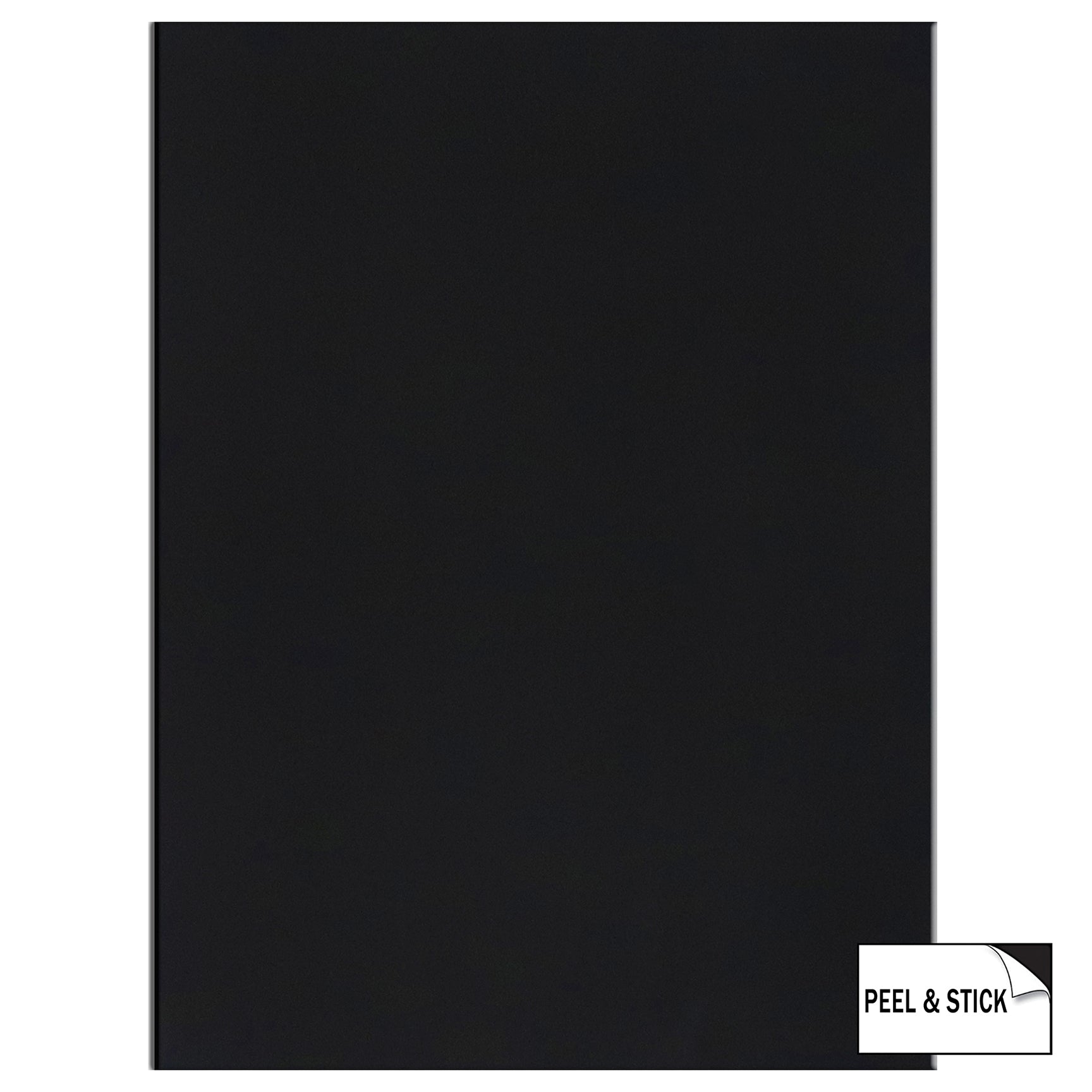 FOAM LARGE SHEET PEEL&STICK BLACK 23.5"X15.5" 2MM