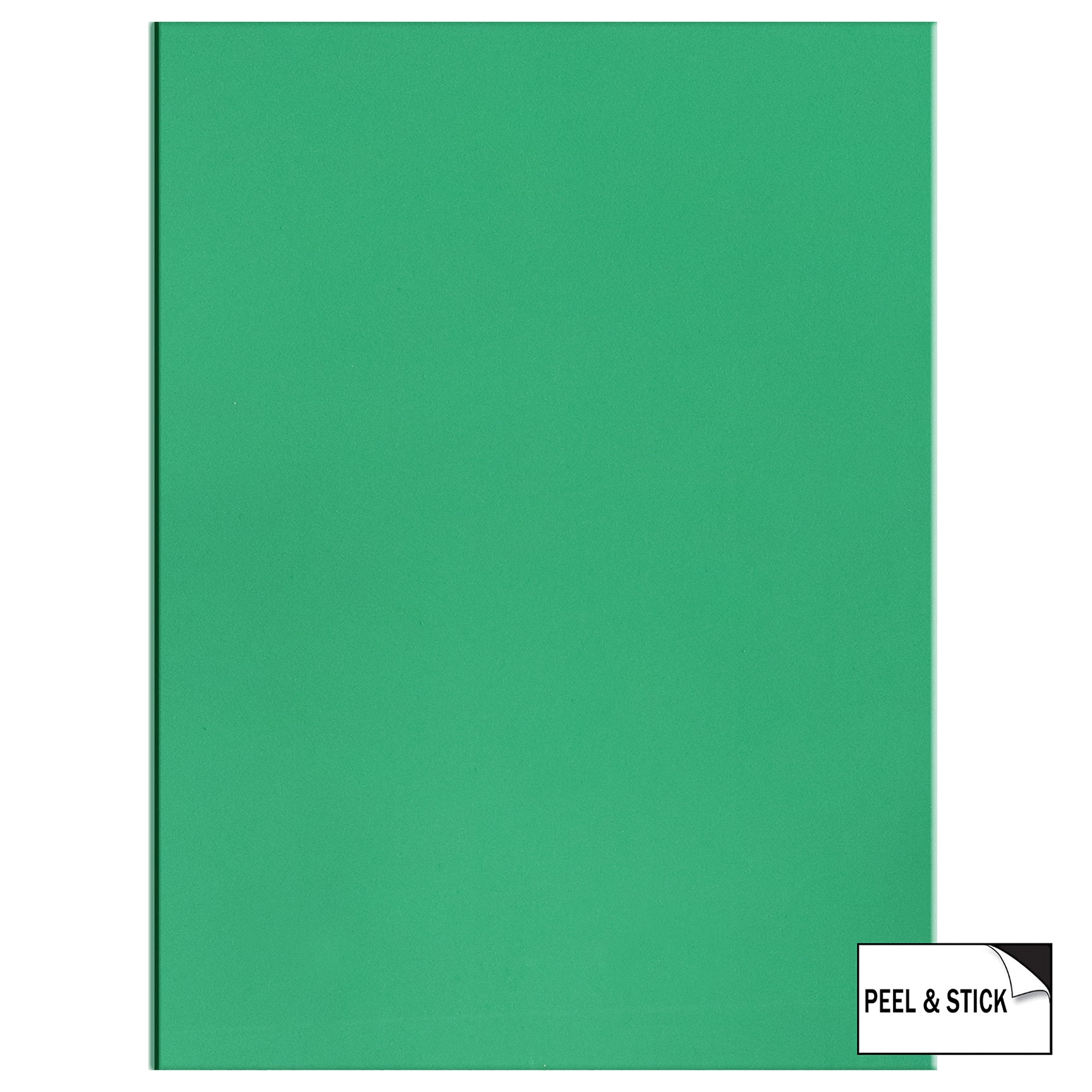 FOAM LARGE SHEET PEEL&STICK EMERALD GREEN 23.5"X15.5"