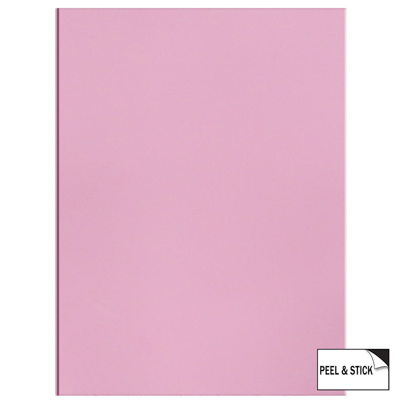 FOAM LARGE SHEET PEEL&STICK LIGHT PINK 23.5"X15.5" 2MM