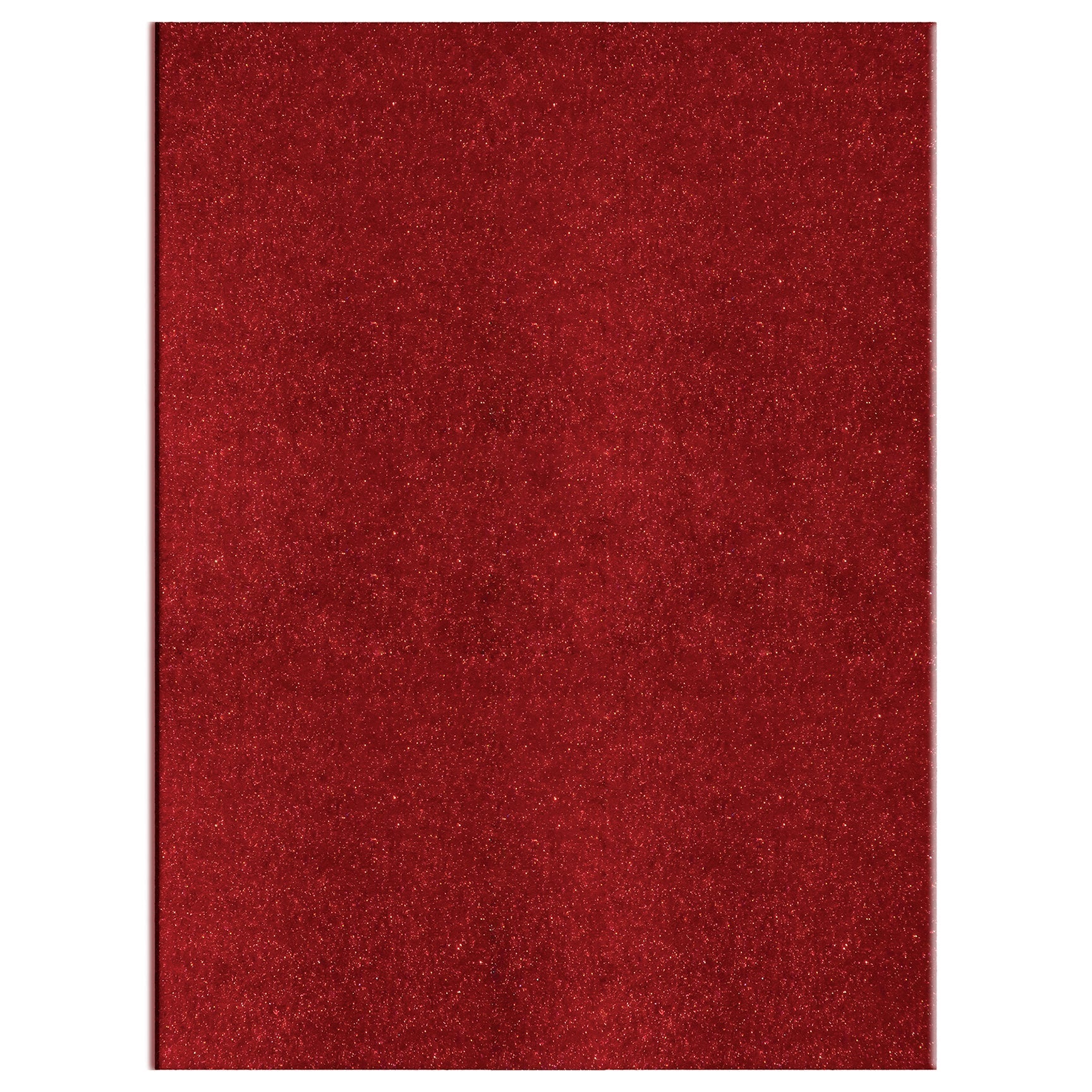 GLITTER LARGE FOAM SHEETS RED PEEL&STICK 23.5"X15.5" 2