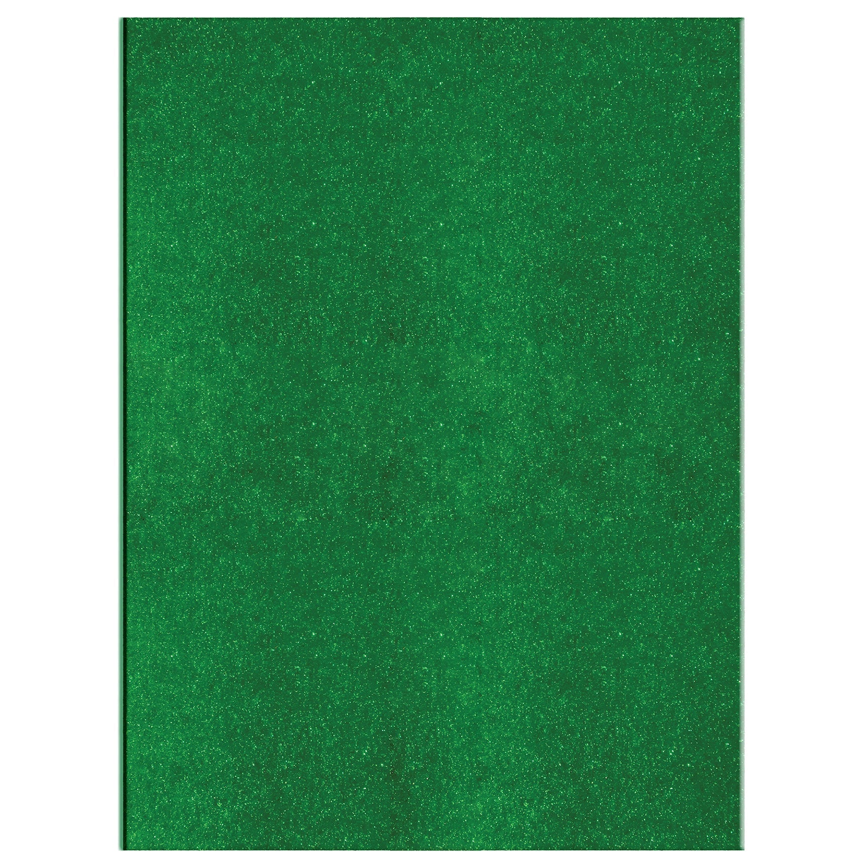 GLITTER LARGE FOAM SHEETS GREEN PEEL&STICK 23.5"X15.5"