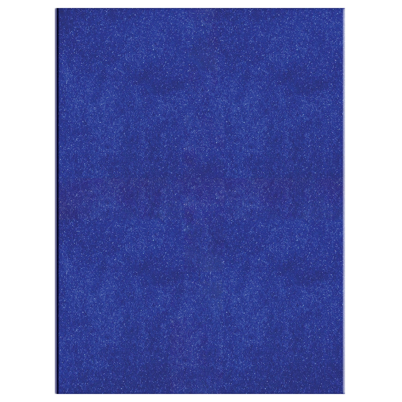 GLITTER LARGE FOAM SHEETS DK BLUE PEEL&STICK 23.5"X15.