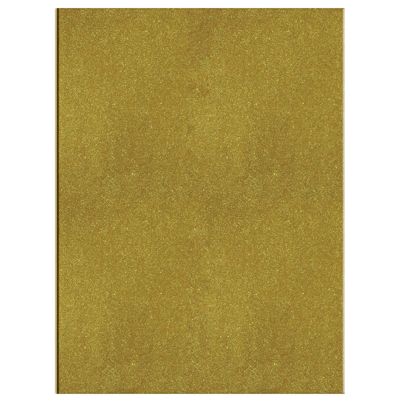 GLITTER LARGE FOAM SHEETS DK GOLD  PEEL&STICK 23.5"X15