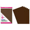 FOAM SHEETS 9"X12" 5PC BROWN 2MM THICK