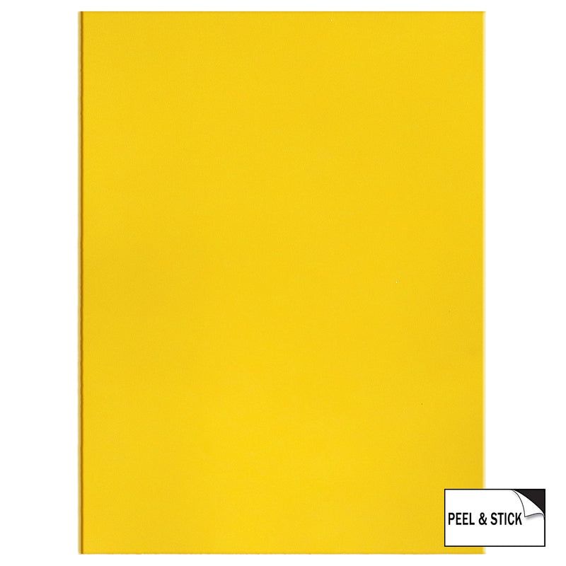 FOAM LARGE SHEET PEEL&STICK YELLOW 23.5"X15.5" 2MM