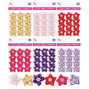 FLOWER EMBELLISHMENT 12PC ASSTD