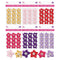 FLOWER EMBELLISHMENT 12PC ASSTD