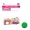 CRAFT BUTTONS MIXED COLORS 1.3CM 75PC