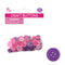 CRAFT BUTTONS PURPLE-PINK GRADIENTS MIXED SIZES 30G