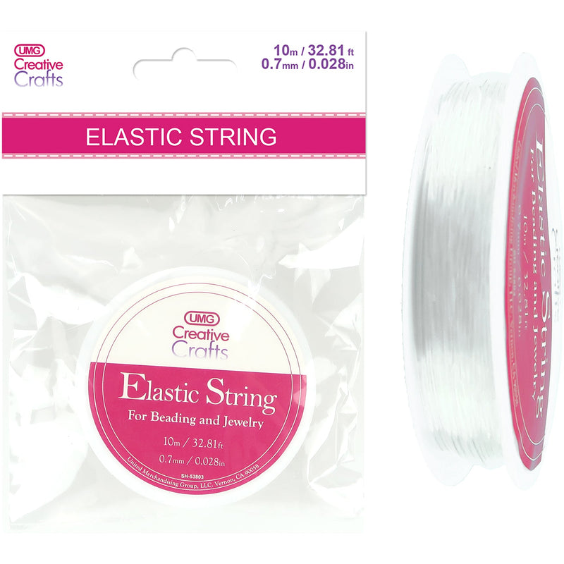 STRETCH CORD CLEAR 0.7mm x 10m