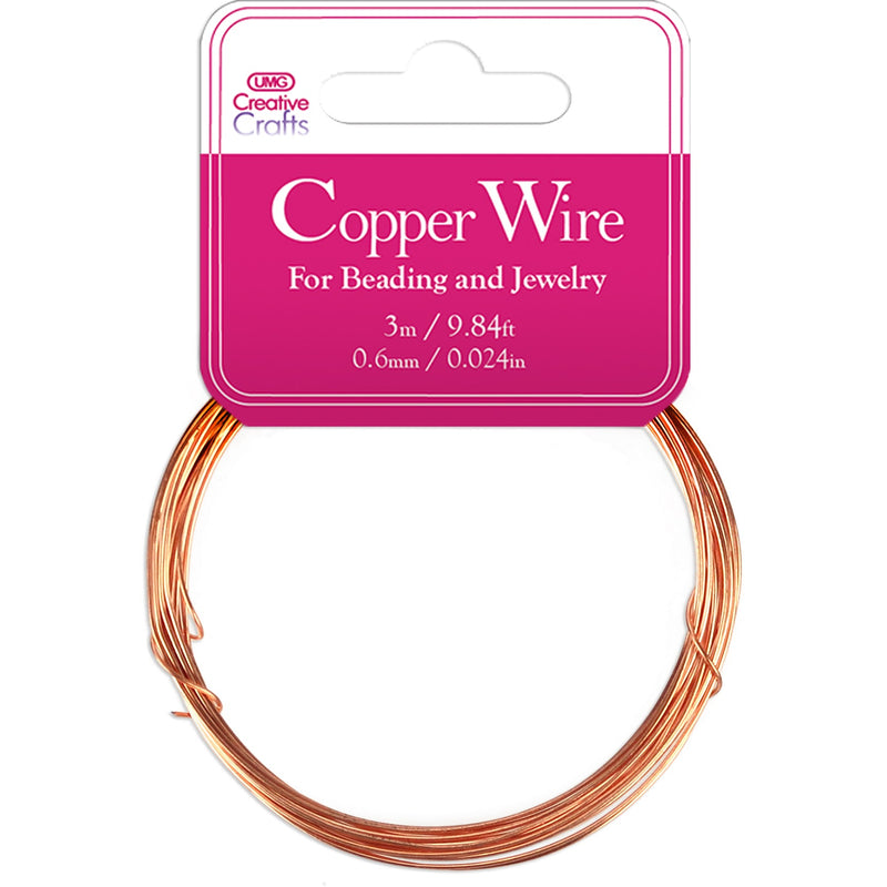 COPPER CORD COPPER PLATED 0.6mm x 3m