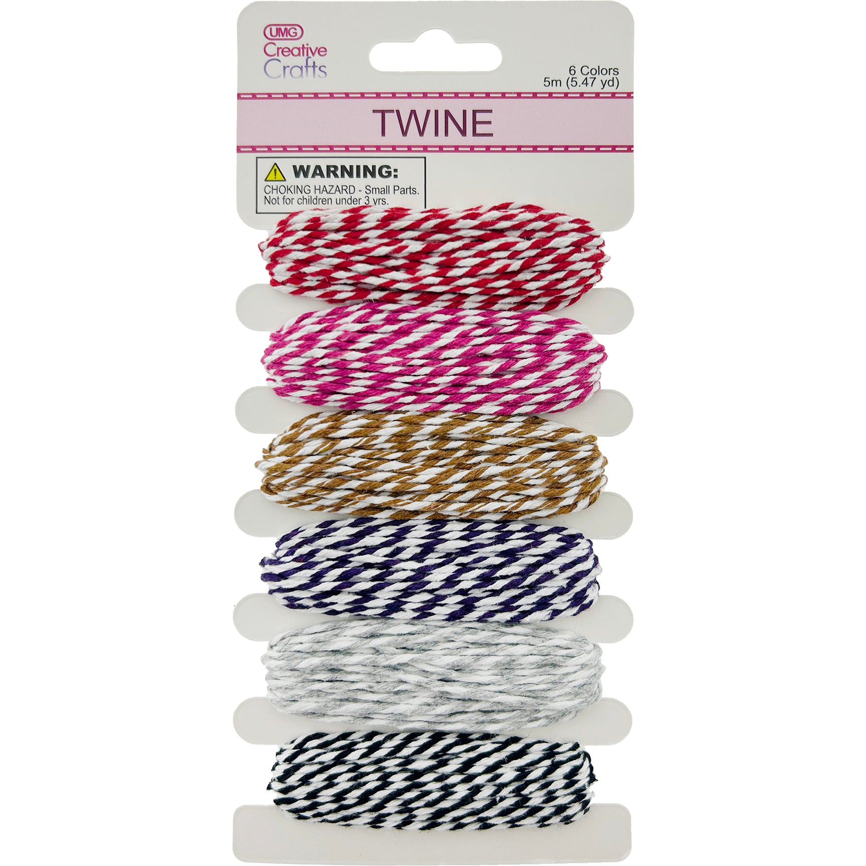 BAKERS TWINE 5Mx6 COLORS BASIC