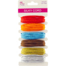 SILKY CORD DARKS 6X 2M EA