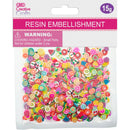 RESIN SHAPE FRUIT 15G MIXED ASSORTED