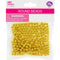 ROUND BEADS #6 METALLIC GOLD 25G