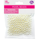 PEARL BEADS 6MM IVORY 25G