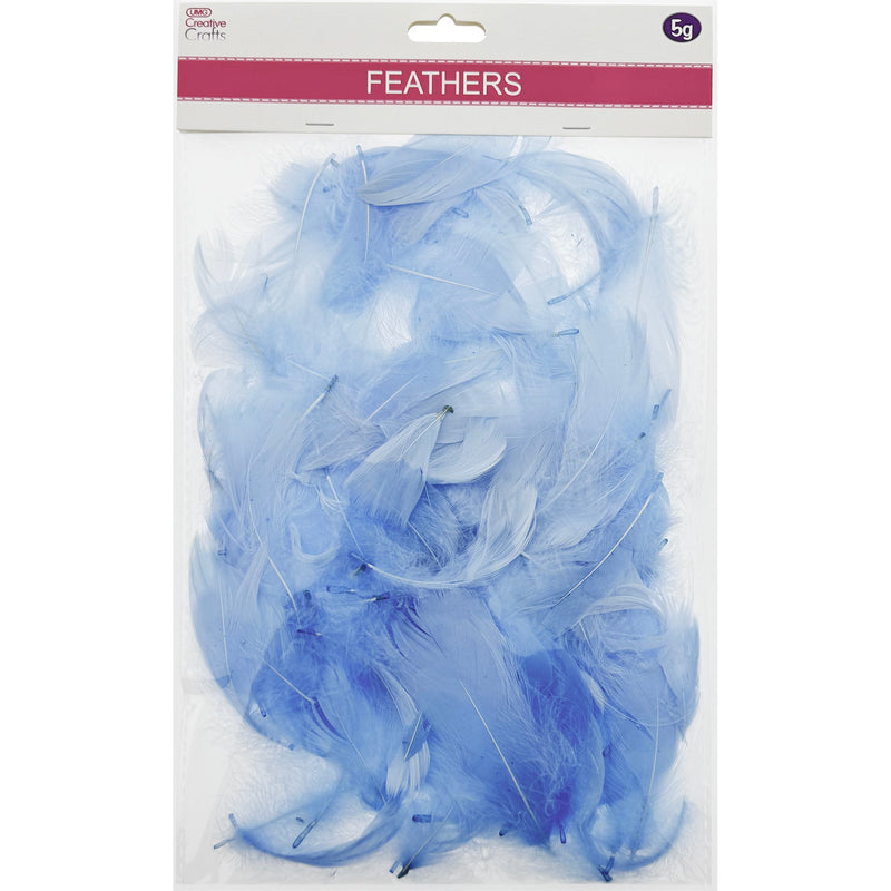 FEATHERS 5-8CM-5G BLUE